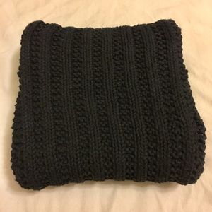 Black Reversible Scarf
